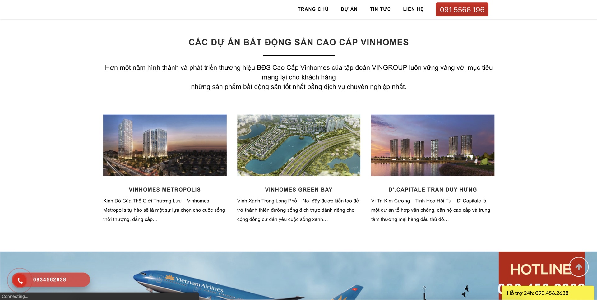 Website bất động sản #8 1 agozet demo website 13