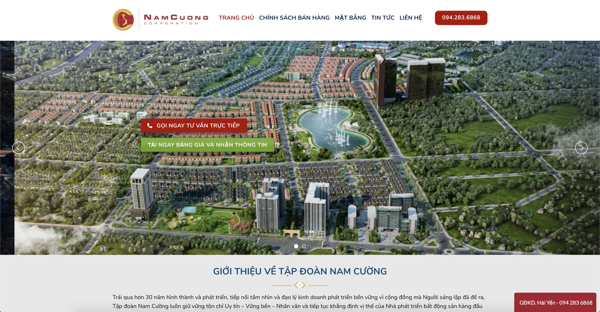 Website bất động sản #12 1 agozet demo website 29